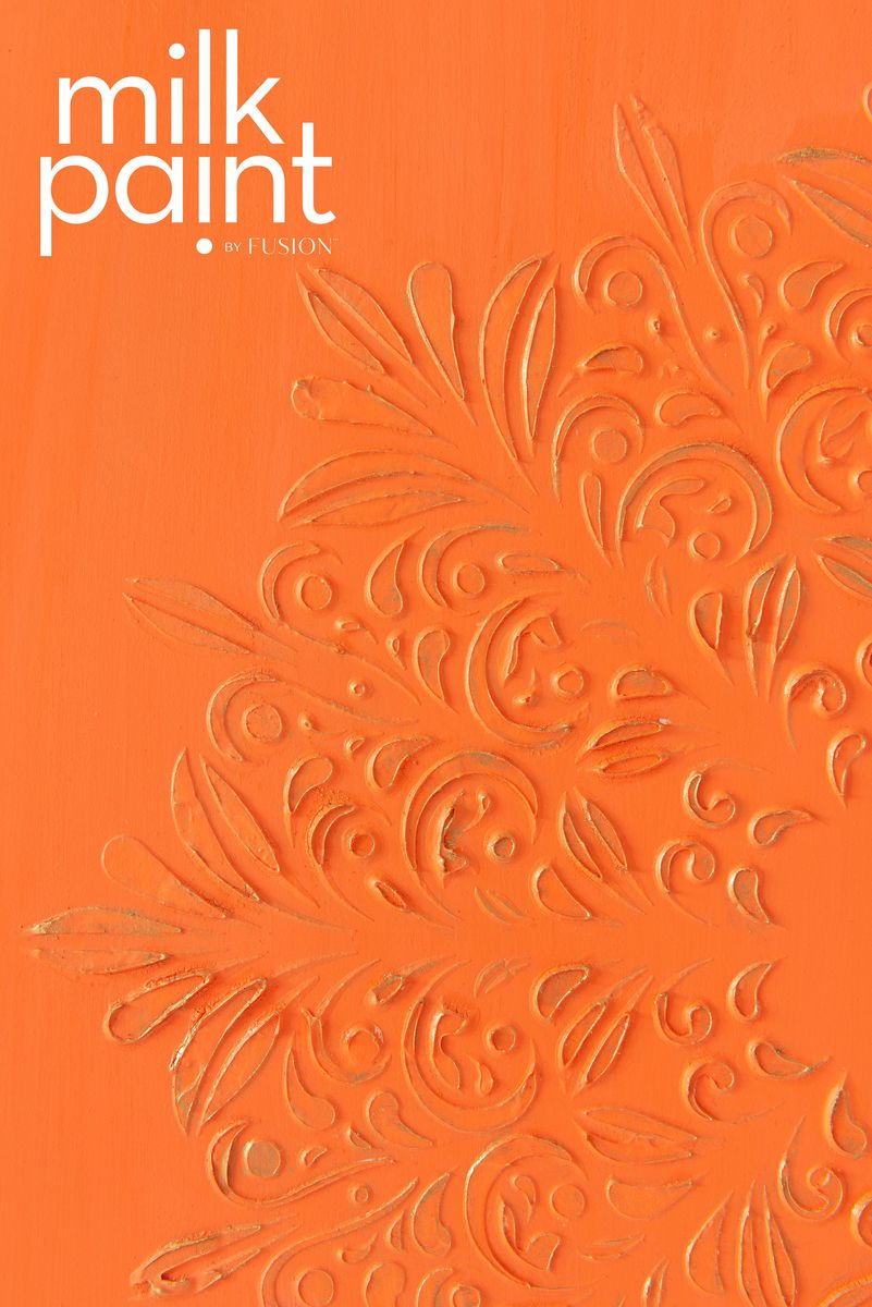 NEW! Milk Paint by Fusion - APEROL SPRITZ - Rustic Farmhouse Charm