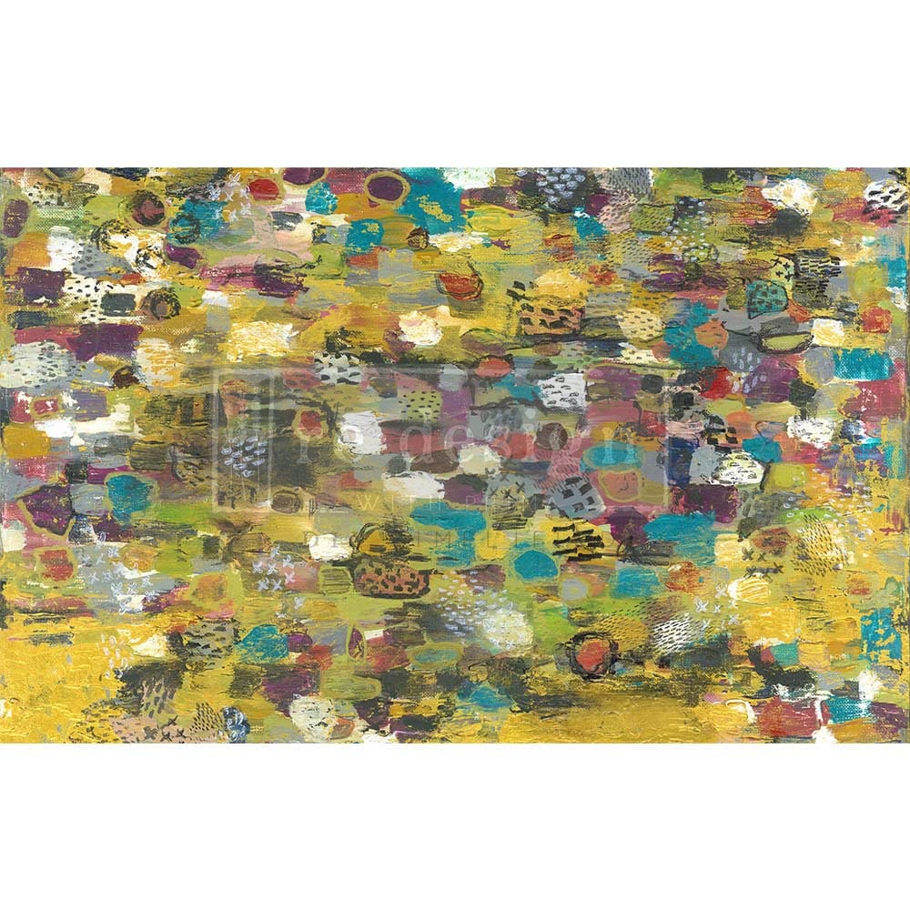 NEW! ABSTRACT DREAM Redesign Decoupage Tissue Paper 48.26cm x 76.2cm - Rustic Farmhouse Charm