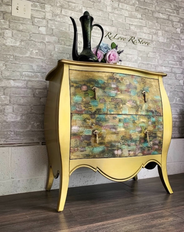 NEW! ABSTRACT DREAM Redesign Decoupage Tissue Paper 48.26cm x 76.2cm - Rustic Farmhouse Charm