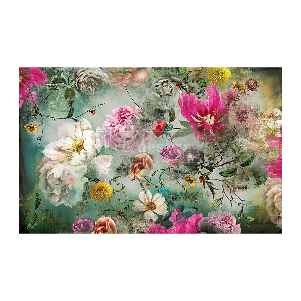 NEW! ADELINA Redesign Decoupage Tissue Paper 48.26cm x 76.2cm - Rustic Farmhouse Charm