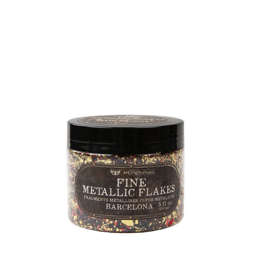 BARCELONA Metallic Flakes (Art Ingredients) 30g - Rustic Farmhouse Charm