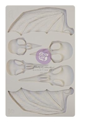 BIRDS & BATS Mould by Finnabair - Rustic Farmhouse Charm