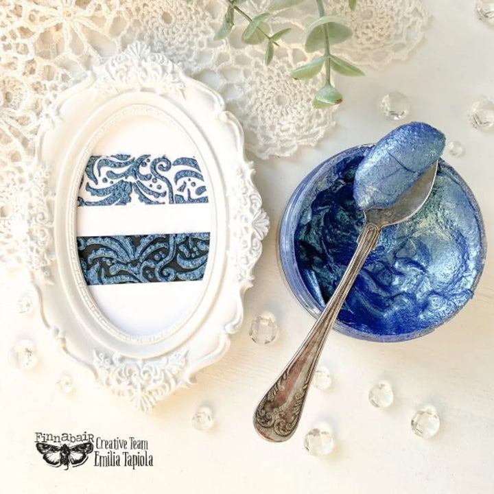 BLUE OPALS Jewel Texture Paste 100ml - Rustic Farmhouse Charm