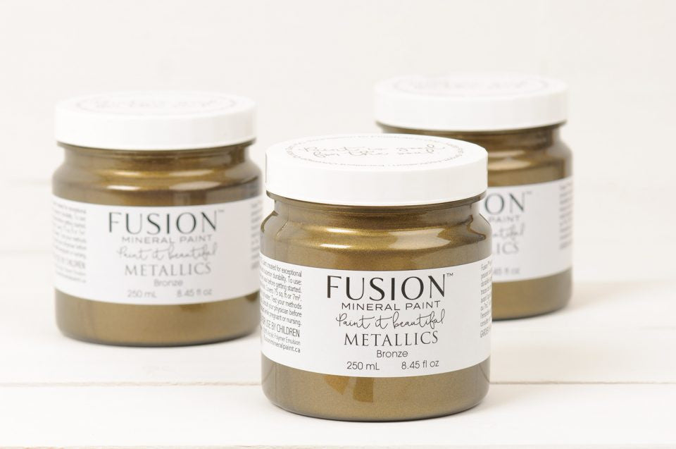 BRONZE Fusion™ Metallic Paint (250ml) - Rustic Farmhouse Charm