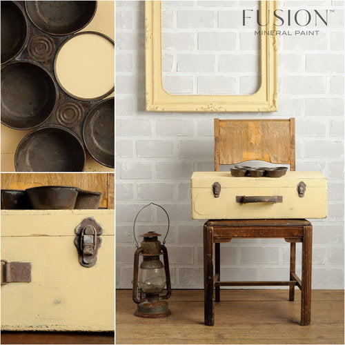 BUTTERMILK CREAM Fusion™ Mineral Paint - Rustic Farmhouse Charm