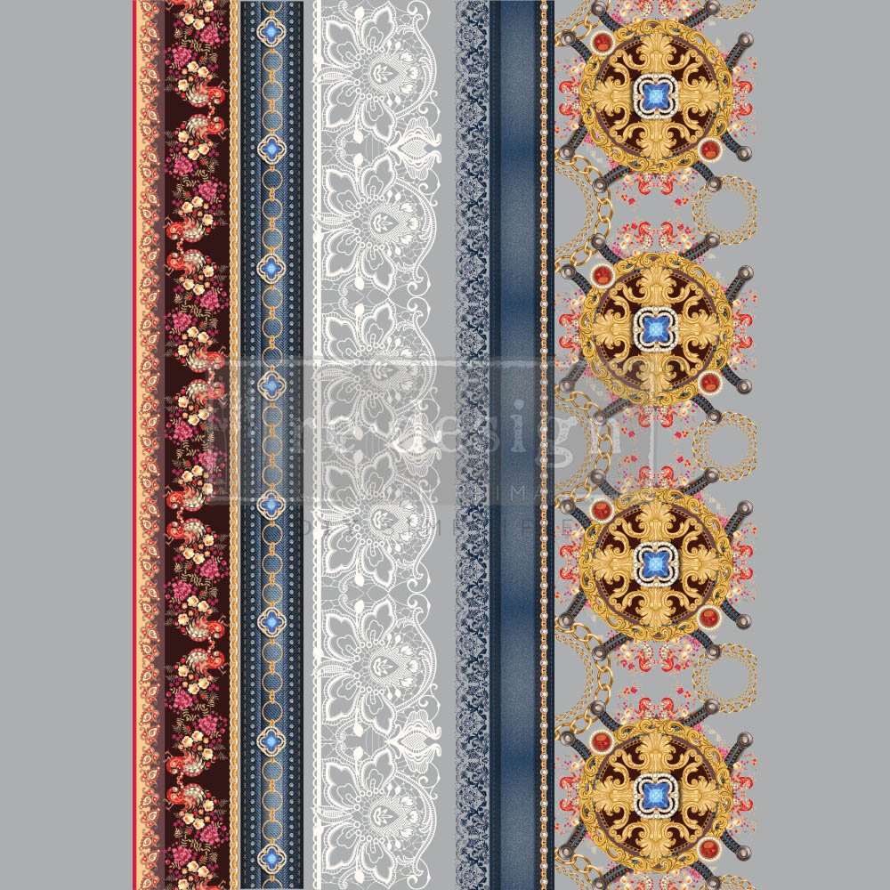 NEW! CECE DIVINE IN DENIM Redesign Transfer (60.96cm x 88.9cm) - Rustic Farmhouse Charm