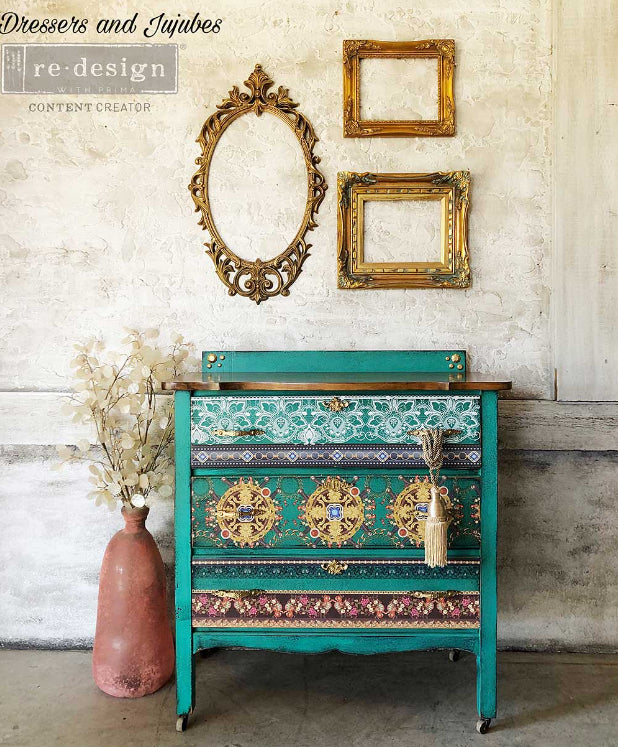NEW! CECE DIVINE IN DENIM Redesign Transfer (60.96cm x 88.9cm) - Rustic Farmhouse Charm