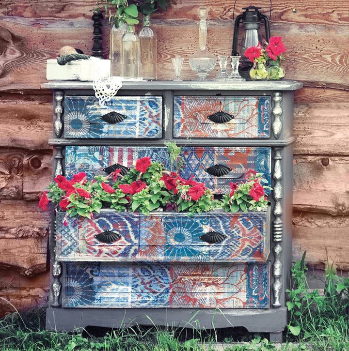 CARAVANS Redesign Transfer (76.2cm x 58.42cm) - Rustic Farmhouse Charm