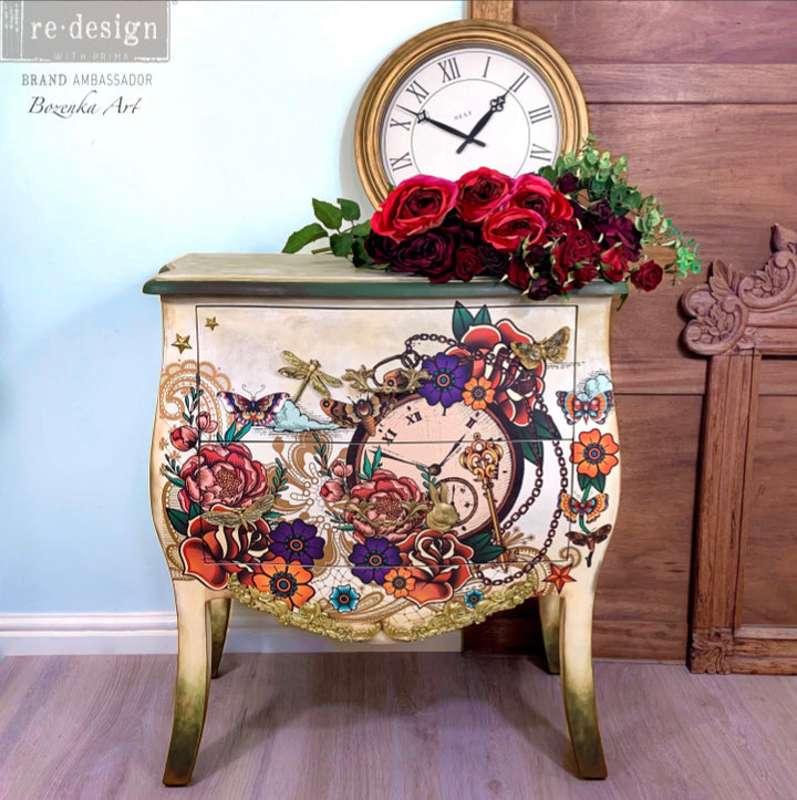 CECE INKED FLASH Redesign Transfer (60.96cm x 88.9cm) - Rustic Farmhouse Charm