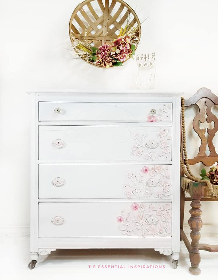 CHERRY BLOSSOMS Redesign Mould - Rustic Farmhouse Charm