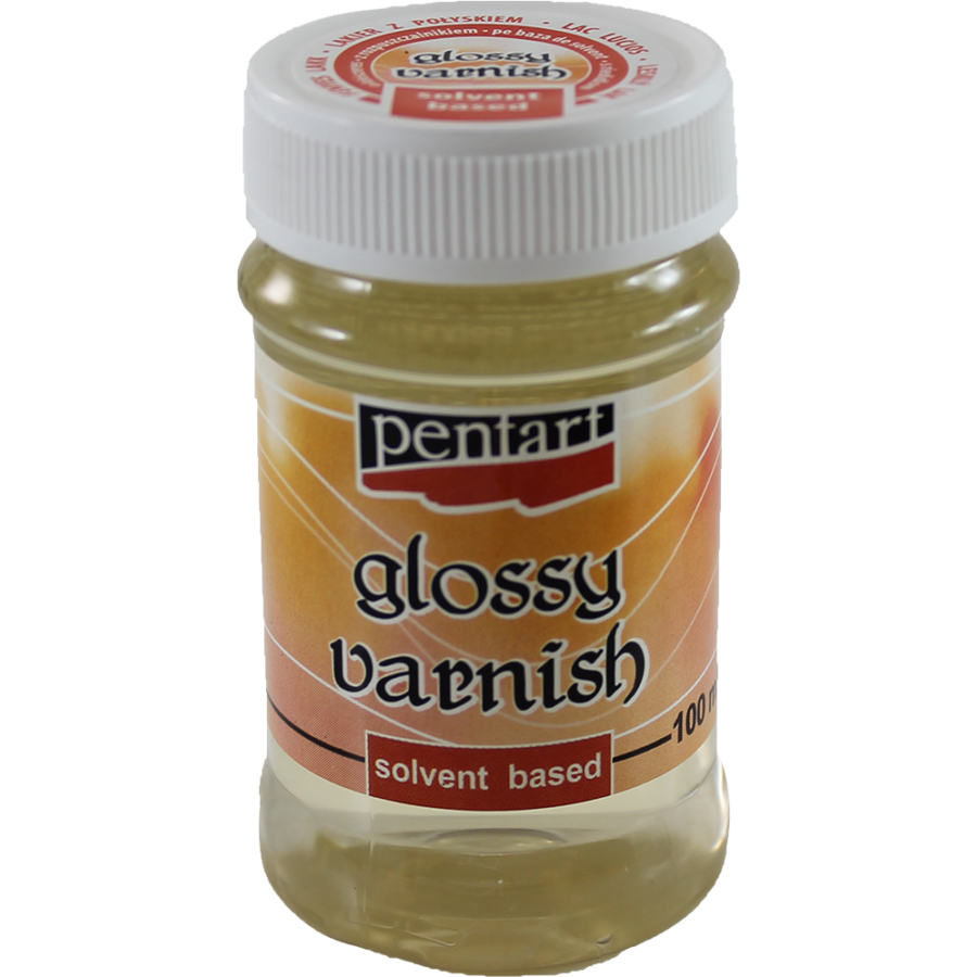 GLOSS Varnish (solvent-based) by Pentart 100ml - Rustic Farmhouse Charm