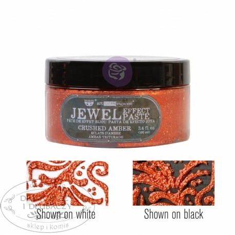 CRUSHED AMBER Jewel Texture Paste 100ml - Rustic Farmhouse Charm