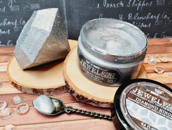 DIAMOND RINGS Jewel Texture Paste 100ml - Rustic Farmhouse Charm