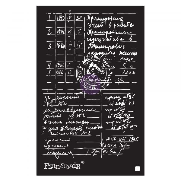 DOCUMENTED Redesign Stencil 9" x 13.5" - Rustic Farmhouse Charm