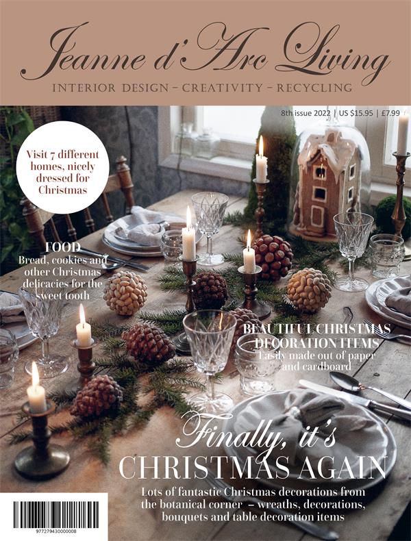 NEW! Jeanne d'Arc Living Magazine - 8th Issue Nov 2022 - Rustic Farmhouse Charm