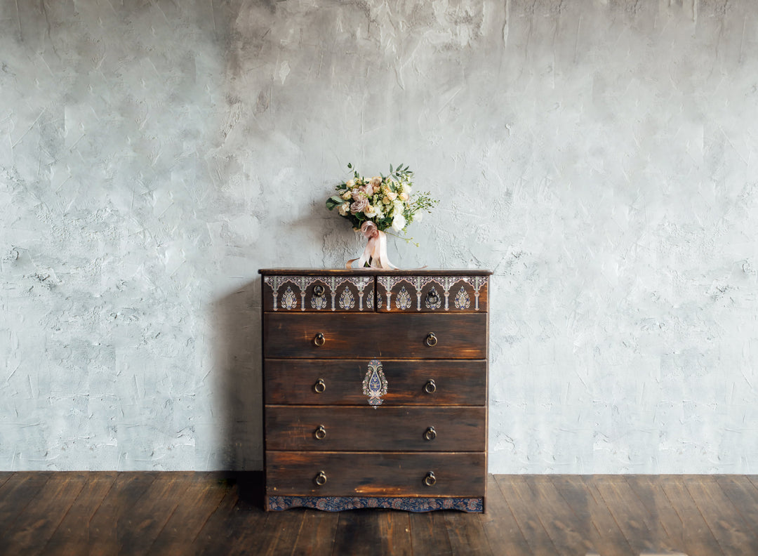 NEW! ELEGANT ACCENTS Redesign Transfer (88.9cm x 60.96cm) - Rustic Farmhouse Charm