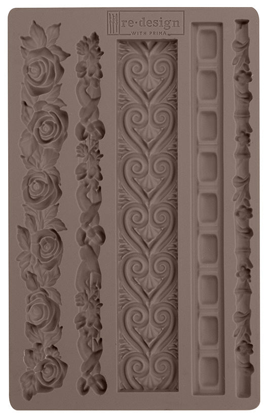 Redesign Mould - ELEGANT BORDERS - Rustic Farmhouse Charm
