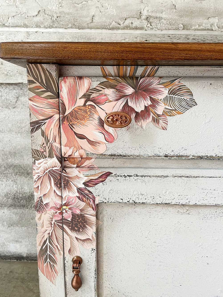 NEW! EXOTICA Redesign Transfer (3 sheets, each 15.24cm x 30.48cm) - Rustic Farmhouse Charm