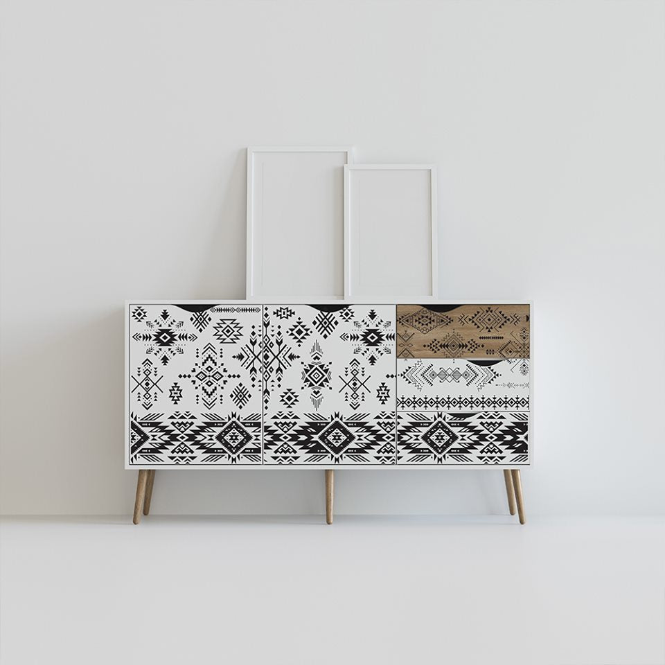 FOLK I Redesign Transfer (83.82cm x 60.96cm) - Rustic Farmhouse Charm