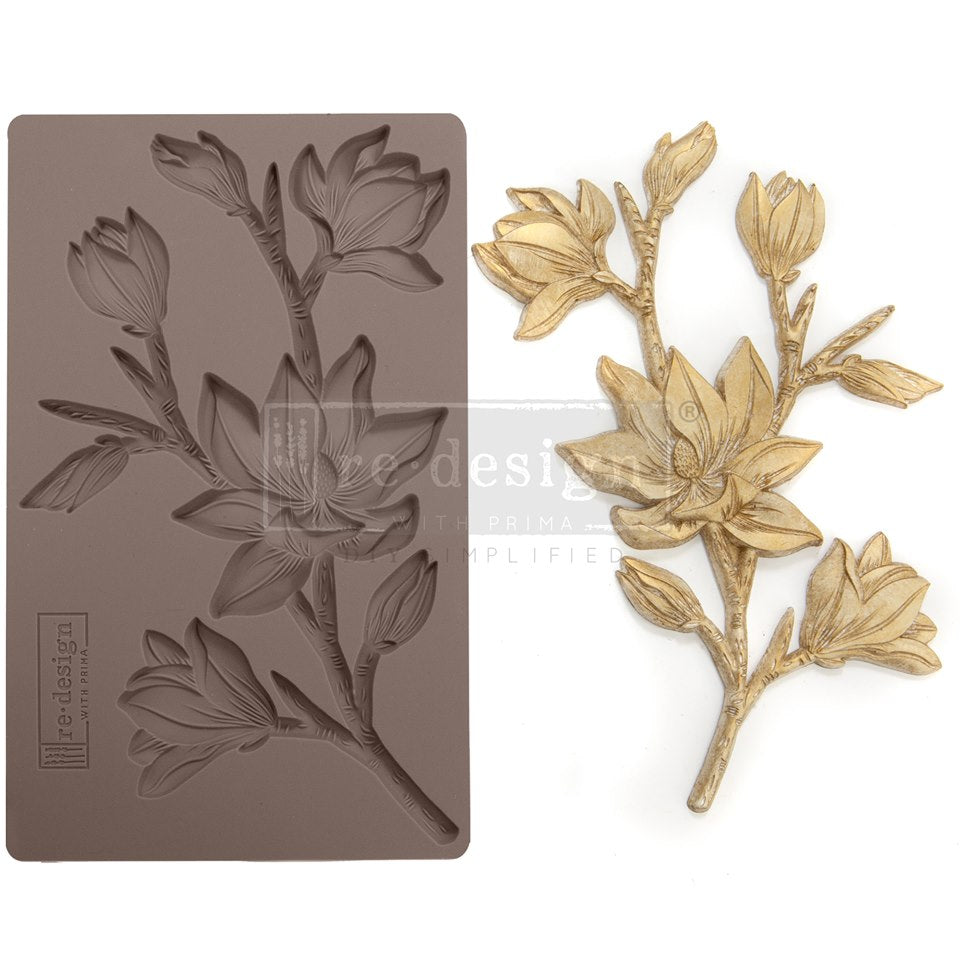 FOREST FLORA Redesign Mould - Rustic Farmhouse Charm