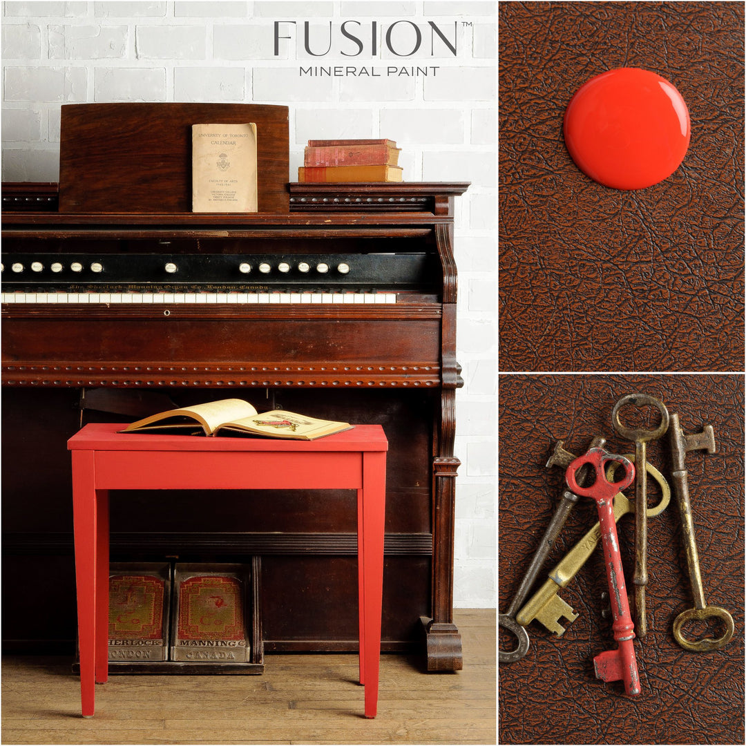 FORT YORK RED Fusion™ Mineral Paint - Rustic Farmhouse Charm