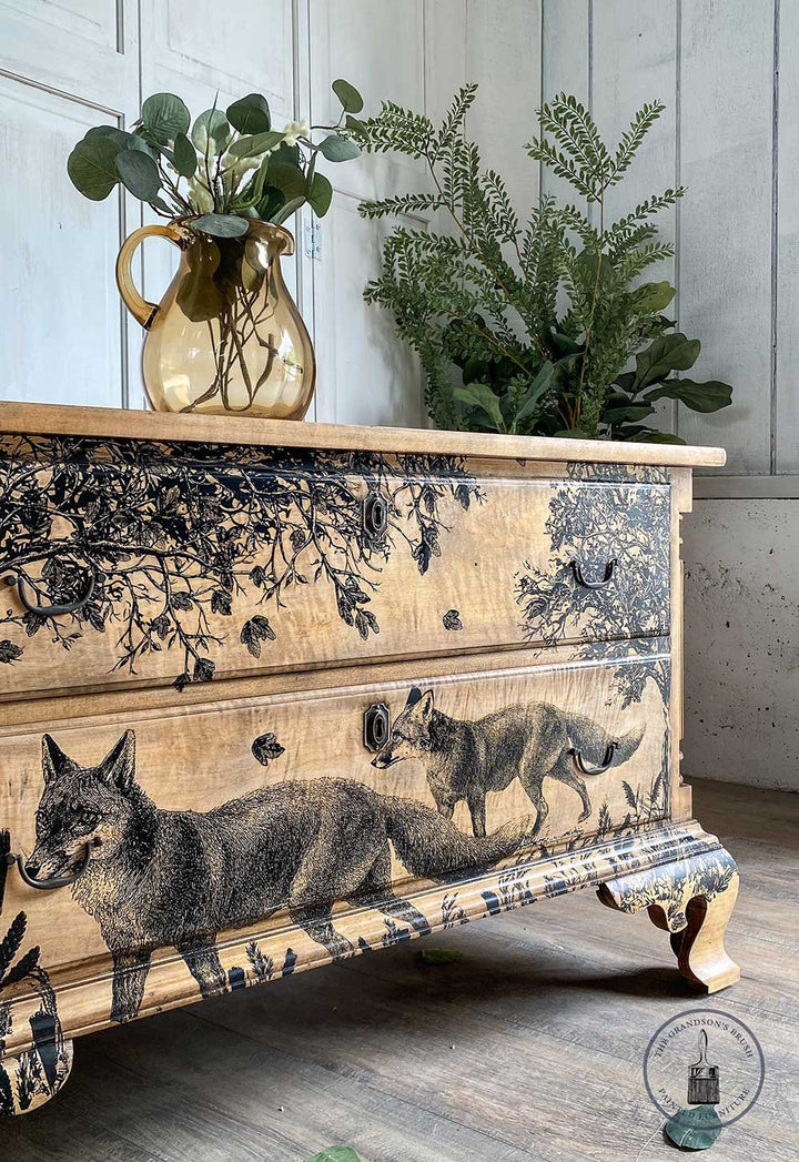 NEW! FOX MEADOWS Redesign Transfer (60.96cm x 88.9cm) - Rustic Farmhouse Charm