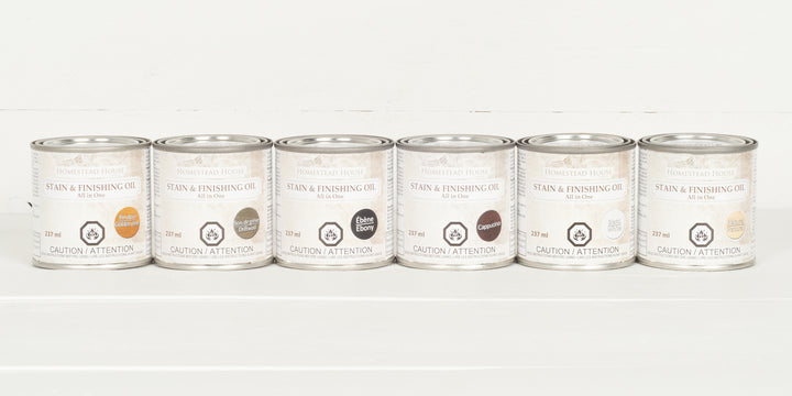 NATURAL (Clear) Fusion™ Stain & Finishing Oil (237ml) - Rustic Farmhouse Charm