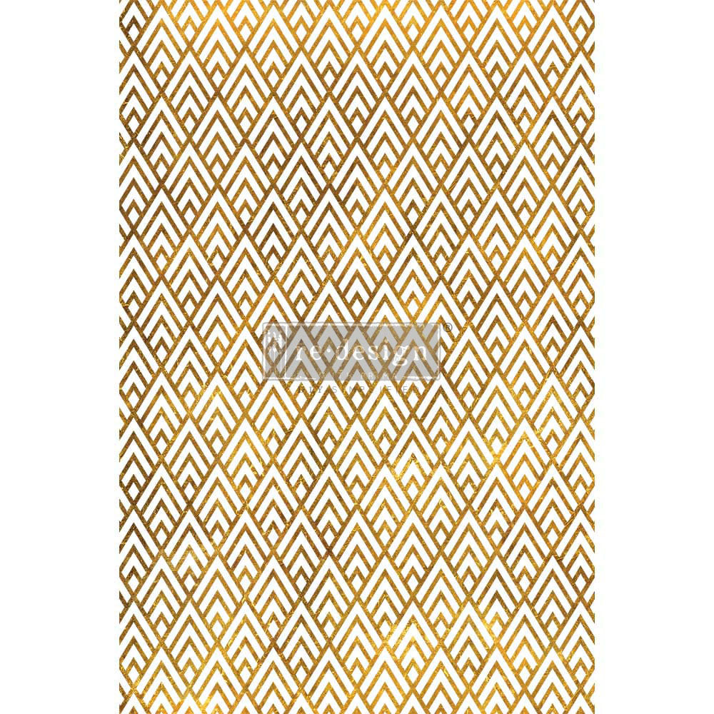 GEO DIAMOND Redesign Transfer (60.96cm x 88.9cm) - Rustic Farmhouse Charm