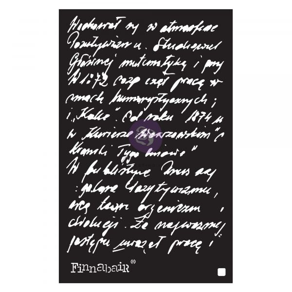 GHOSTWRITER Redesign Stencil 9" x 13.5" - Rustic Farmhouse Charm