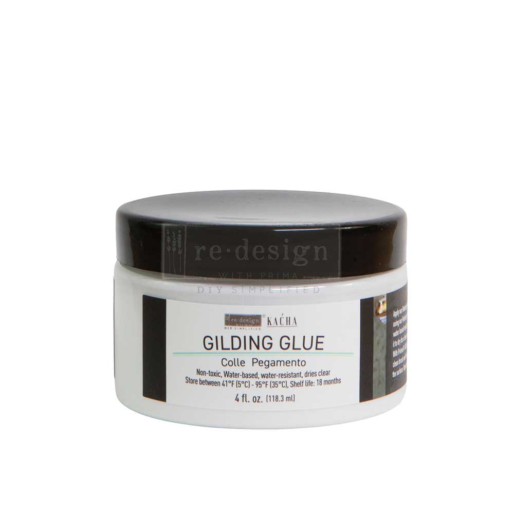 NEW! Kacha's GILDING GLUE by Redesign (118.3ml) - Rustic Farmhouse Charm