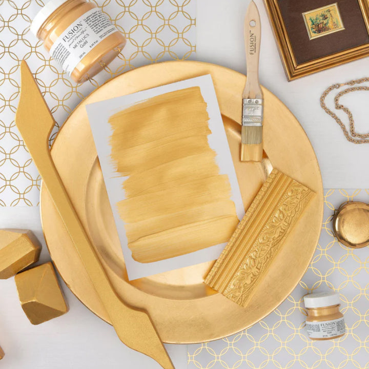 GOLD Fusion™ Metallic Paint (250ml) - Rustic Farmhouse Charm