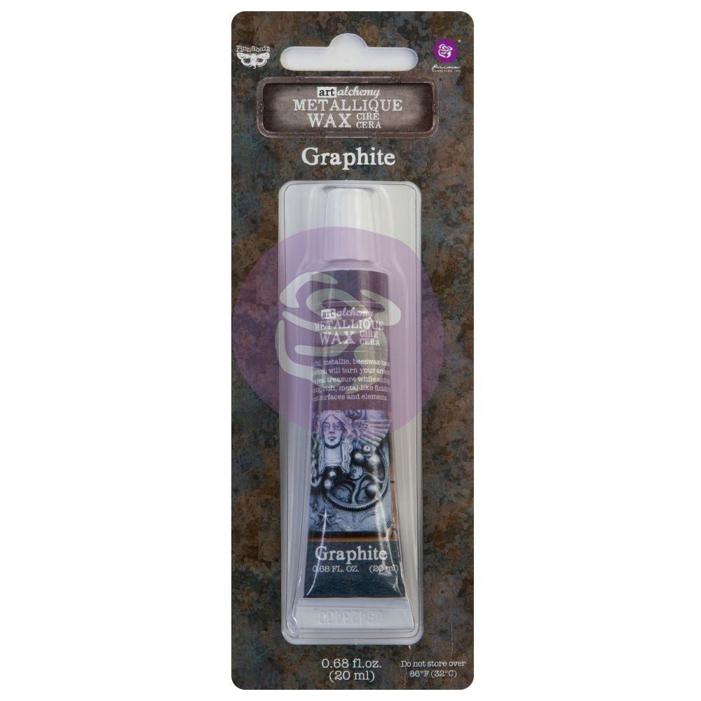 GRAPHITE Finnabair Metallique Wax (Art Alchemy) - Rustic Farmhouse Charm