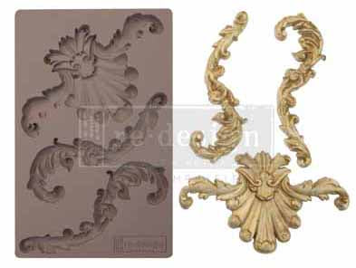 Redesign Mould - GRECO CREST - Rustic Farmhouse Charm