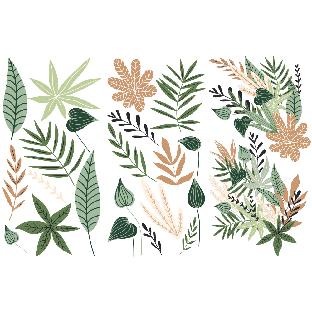 NEW! GREENERY HOUSE Redesign Transfer (3 sheets, each 15.24cm x 30.48cm) - Rustic Farmhouse Charm