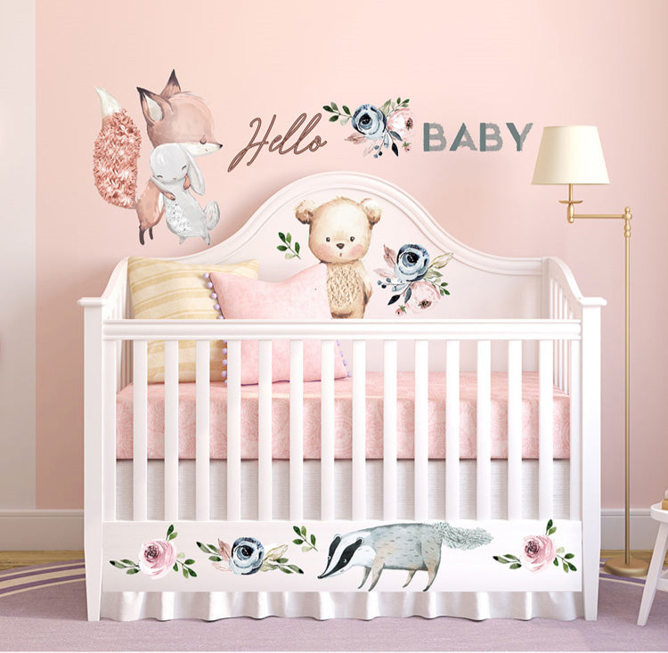 HELLO BABY Redesign Transfer (76.2cm x 55.88cm) - Rustic Farmhouse Charm