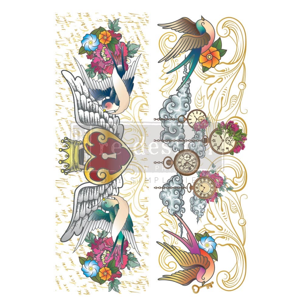 NEW! CECE HEY SAILOR Redesign Transfer (60.96cm x 88.9cm) - Rustic Farmhouse Charm