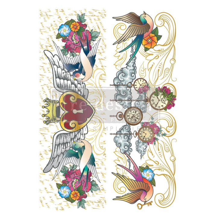 NEW! CECE HEY SAILOR Redesign Transfer (60.96cm x 88.9cm) - Rustic Farmhouse Charm