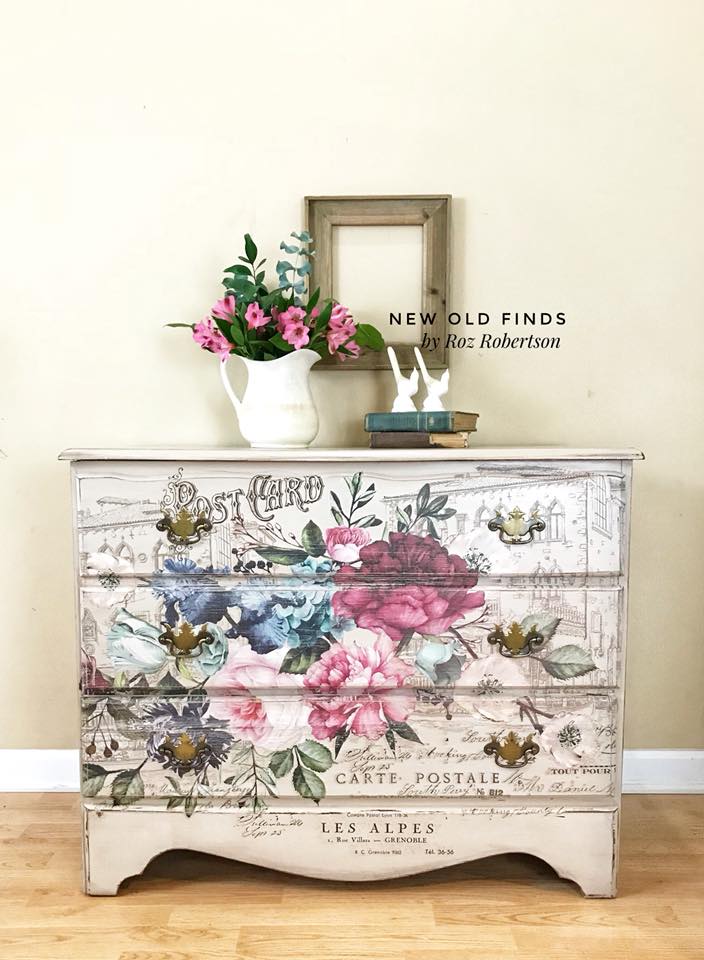 IMPERIAL GARDEN Redesign Transfer 111.7cm x 76.2cm - Rustic Farmhouse Charm