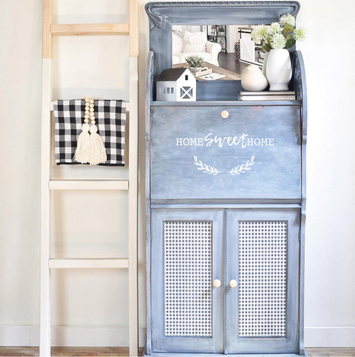 INSPIRED WORDS Redesign Décor Stamp 12"x12" - Rustic Farmhouse Charm