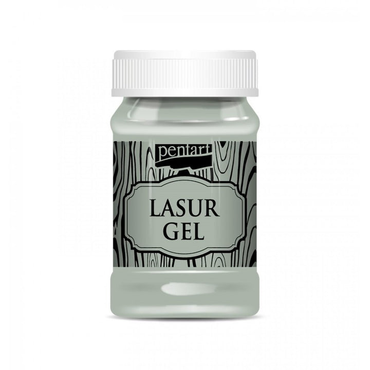 COUNTRY GREEN Lasur Gel by Pentart 100ml - Rustic Farmhouse Charm
