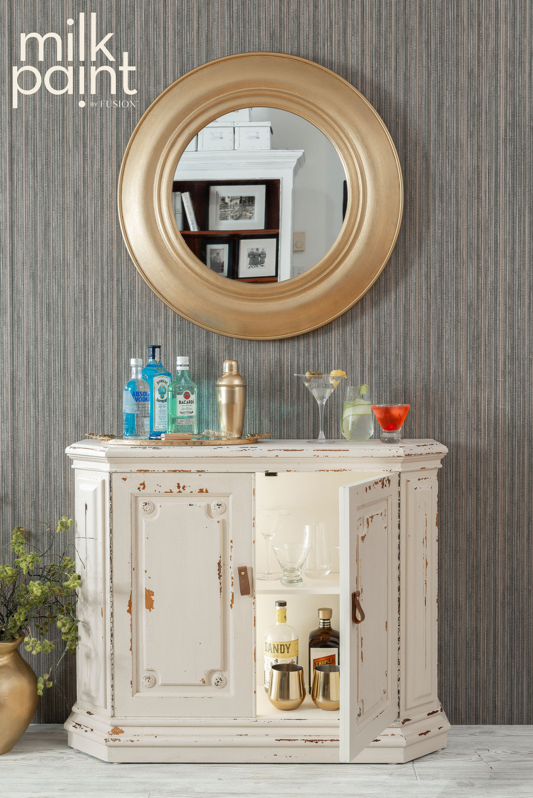 Milk Paint by Fusion - LONDON FOG - Rustic Farmhouse Charm