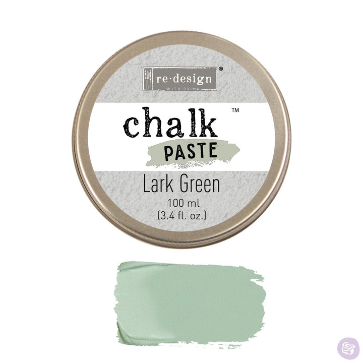 LARK GREEN Redesign Chalk Paste 100ml - Rustic Farmhouse Charm