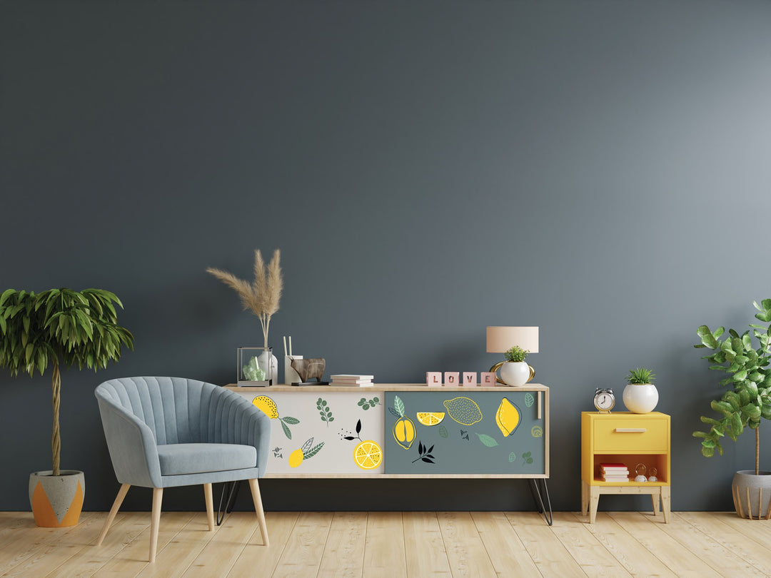 NEW! LEMON Redesign Transfer (3 sheets, each 15.24cm x 30.48cm) - Rustic Farmhouse Charm