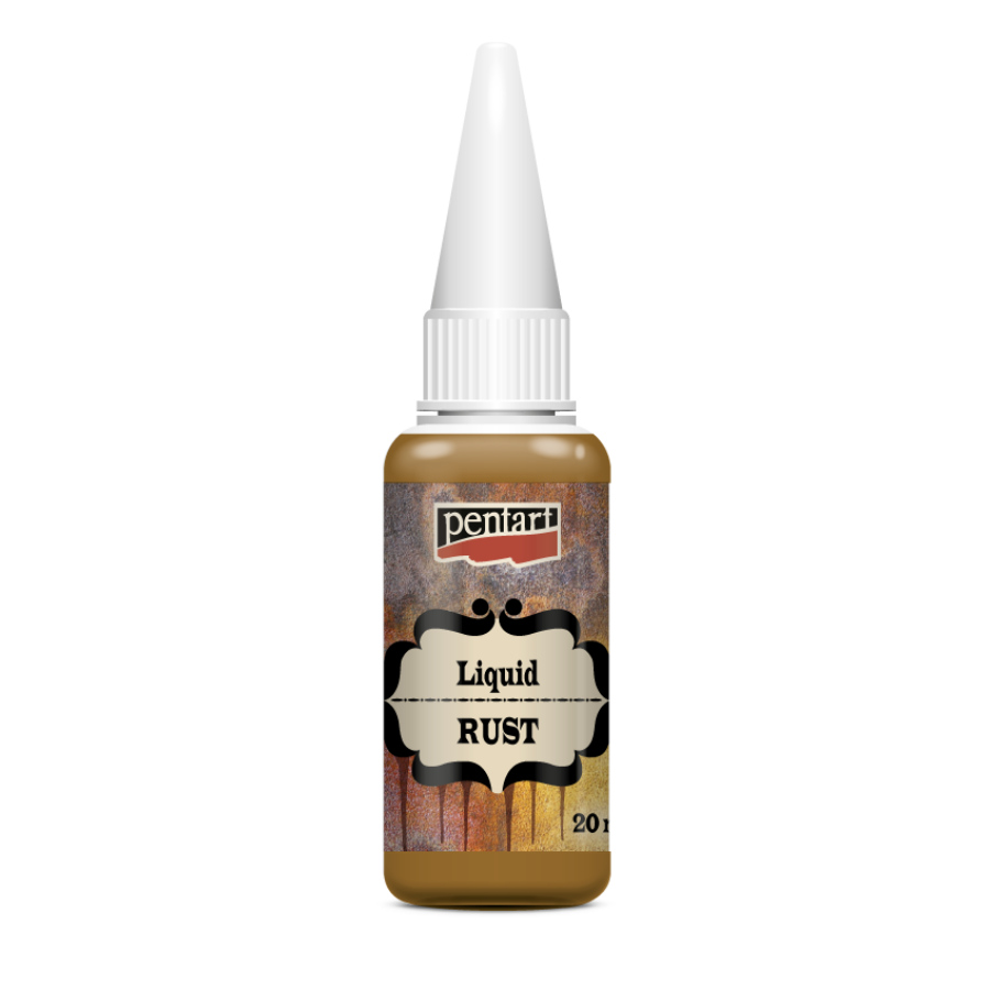 LIQUID RUST by Pentart 20ml - Rustic Farmhouse Charm