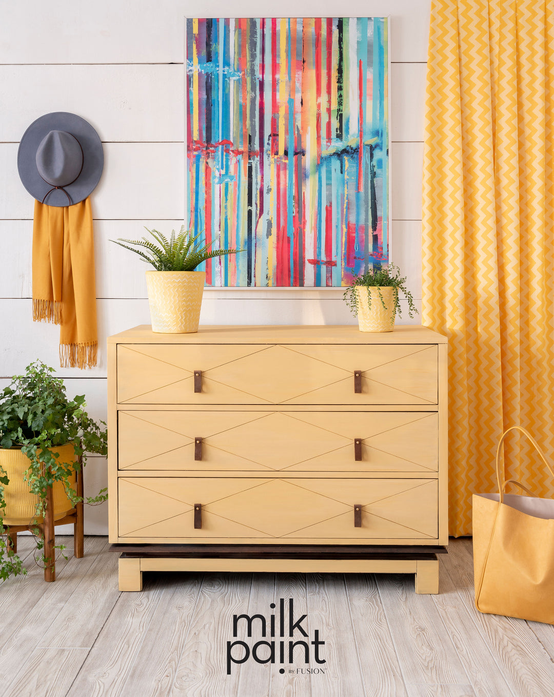 Milk Paint by Fusion - MOD MUSTARD - Rustic Farmhouse Charm