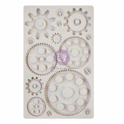 MACHINE PARTS Mould by Finnabair - Rustic Farmhouse Charm