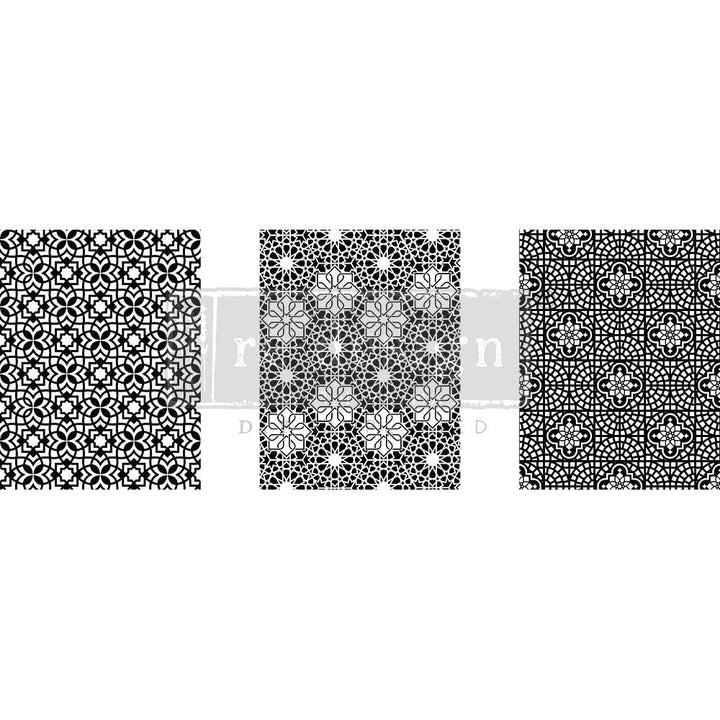 NEW! MAGICAL MARRAKESH Redesign Transfer (3 sheets, each 21.59cm x 27.94cm) - Rustic Farmhouse Charm