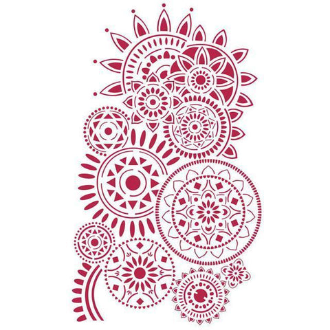 MANDALA Stencil by Stamperia (29.7cm x 21cm) - Rustic Farmhouse Charm