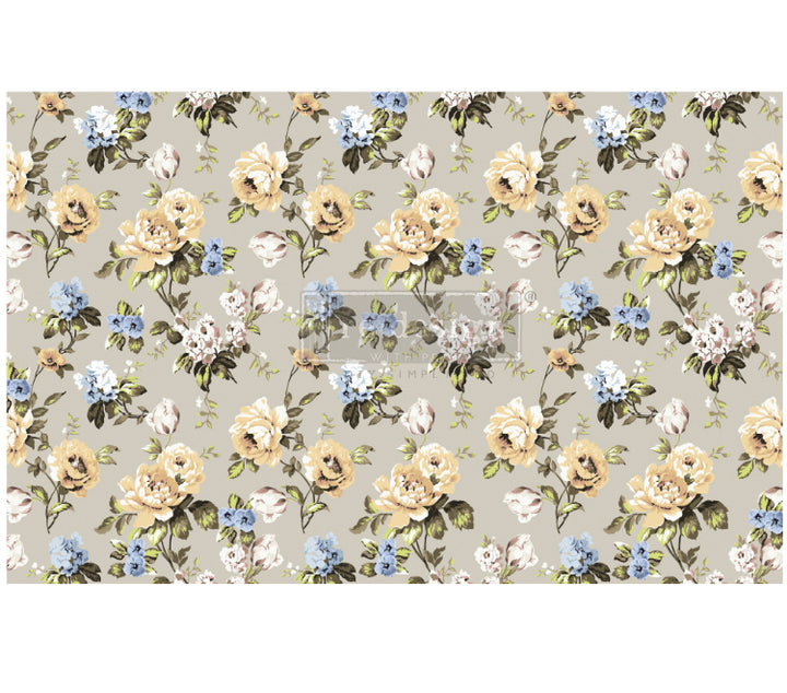 MARIGOLD Redesign Decoupage Tissue Paper 48.26cm x 76.2cm - Rustic Farmhouse Charm