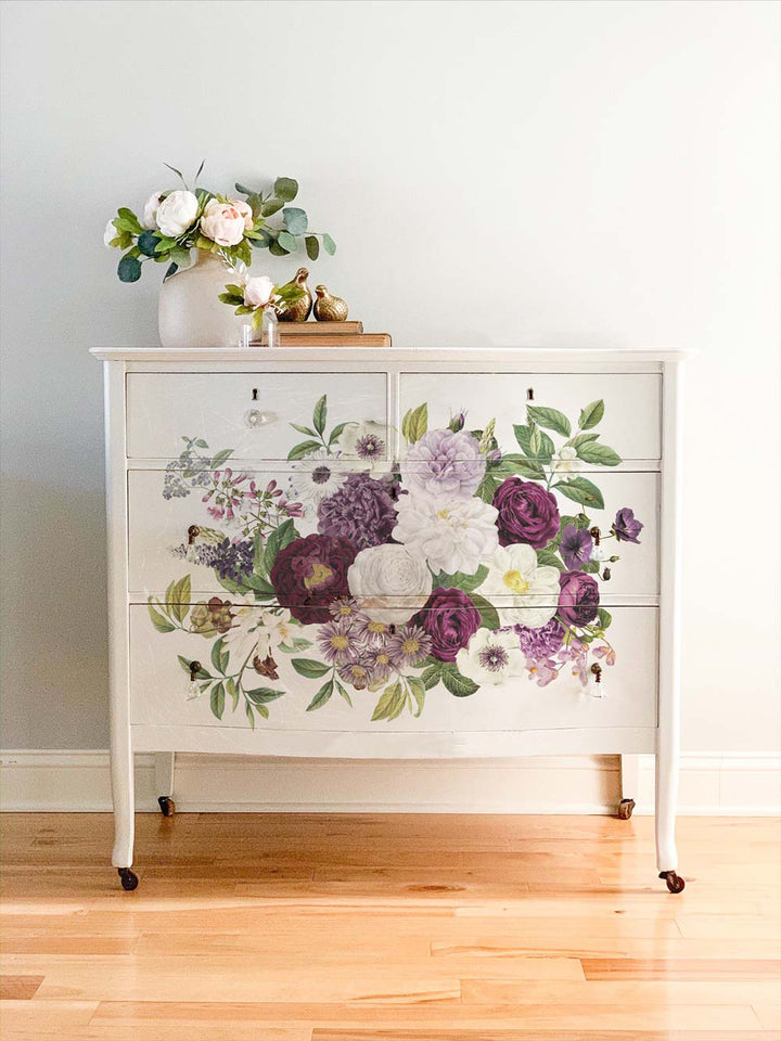 NEW! Redesign Transfer - MEET ME IN THE GARDEN (88.9cm x 60.96cm) - Rustic Farmhouse Charm